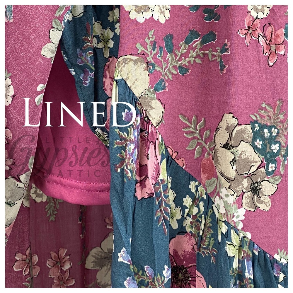 Entro Frolic in the Flowers Midi Dress - Picture 8 of 10